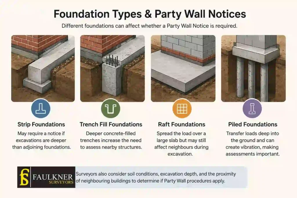 How Do Construction Methods Affect Party Wall Requirements? A Homeowner’s Guide 1 How Do Different Foundation Types Influence Party Wall Notices Norwich?