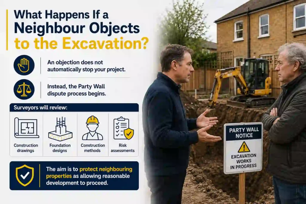 The Complete Guide to Section 6 Excavation Notices 3 What Happens If a Neighbour Objects to the Excavation Norwich